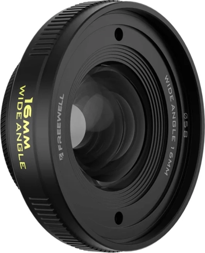 Obiectiv ultraangular Freewell 16 mm cu filet de 17 mm
