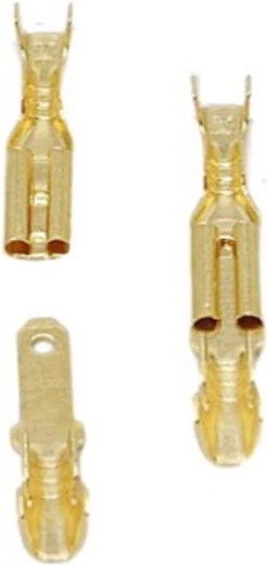 Set de conectori auto cu siguranță 2,8 mm (mascul + femelă) – 200 buc