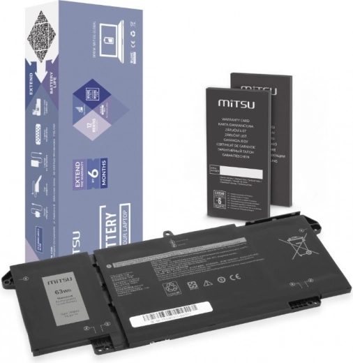 Baterie MITSU pentru Dell Latitude 5320 7320 7420 7520 - 15,2V 4144 mAh (63 Wh)
