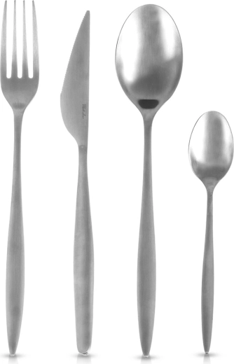 Set de tacâmuri din oțel inoxidabil pentru 6 persoane, 24 de piese – Orion