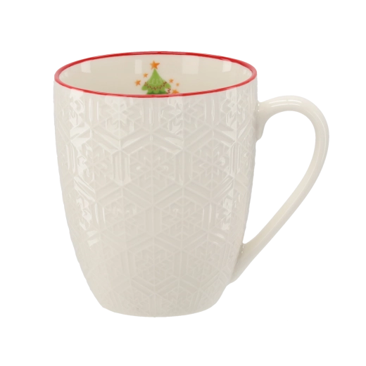 Relief stilat și margine roșie