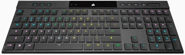 Tastatura mecanică wireless Corsair K100 RGB Air Ultra Subțire Cherry MX