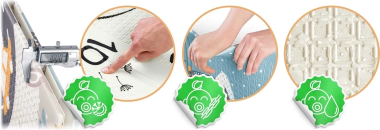 Spumă XPE groasă, moale și sigură