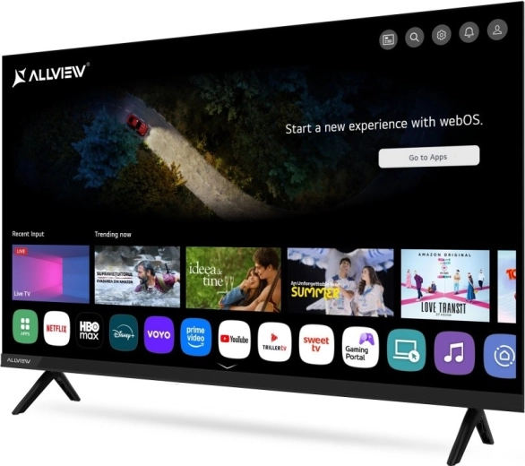 webOS inteligent cu aplicații populare