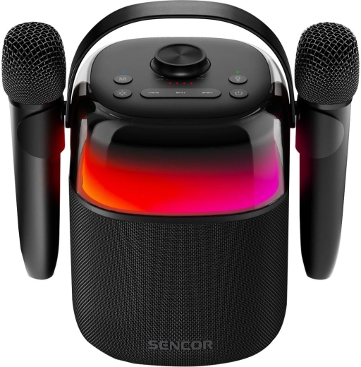Boxă karaoke Bluetooth portabilă Sencor cu microfoane wireless