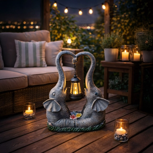 Atmosferă fermecătoare cu lumină LED caldă