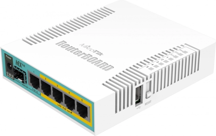 Router MikroTik RouterBOARD hEX PoE gigabit