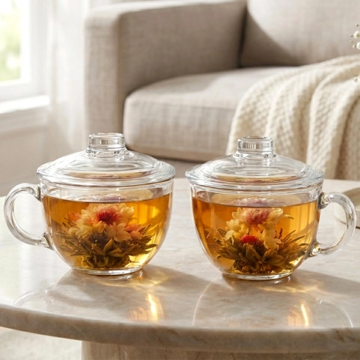 Volum mare de 520 ml în set practic de 2 bucăți