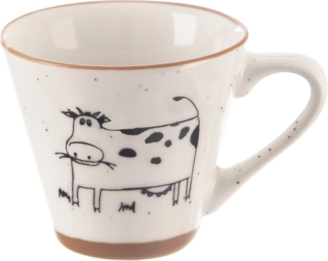 Ceașcă espresso Statek cu motiv de vacă 70 ml