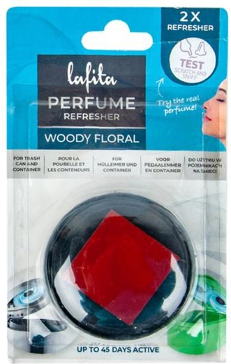 Lafita odorizant pentru coșuri de gunoi woody, 2 buc.