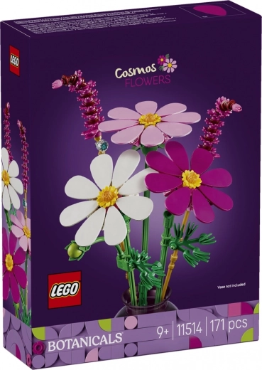 LEGO Botanicals Cosmos – set de construit flori