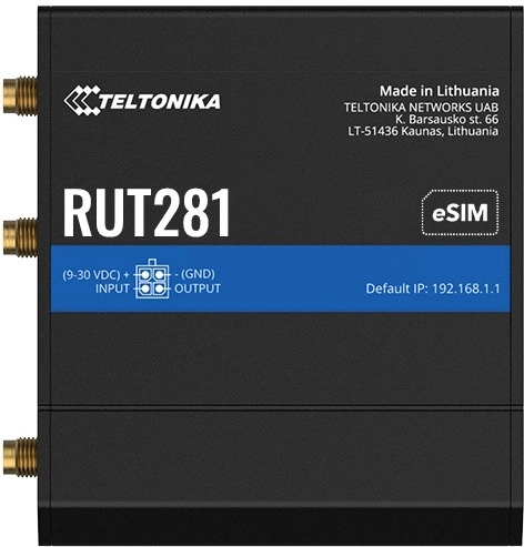 Router mobil industrial Teltonika RUT281 - 1 bucată
