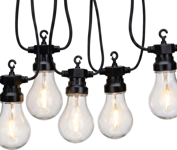 Ghirlandă luminoasă de exterior 9,5 m cu 20 becuri LED