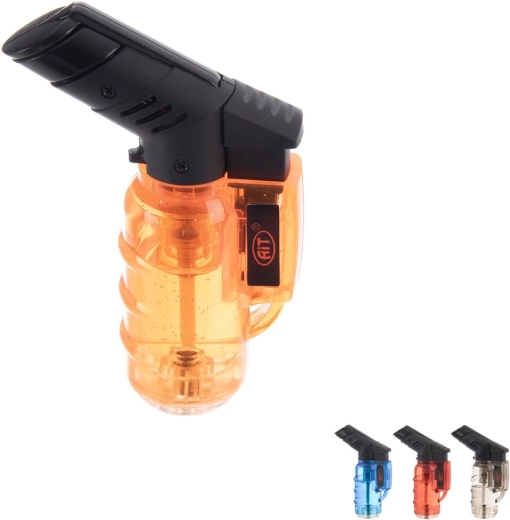 Brichetă mică cu flacără tip torță pe gaz – mix