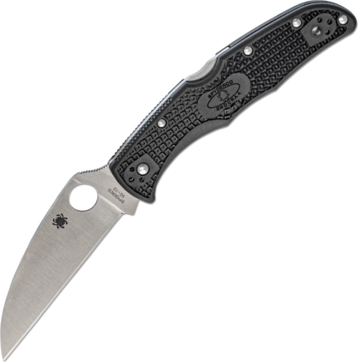 Briceag Spyderco Endura 4 Wharncliffe, tăiș neted, VG-10, FRN negru