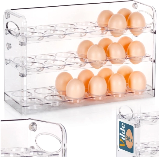 Până la 36 de ouă pe trei niveluri