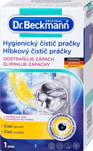 Detergent igienic pentru mașină de spălat cu cărbune activ 250 g DR. BECKMANN