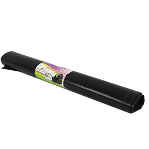 Saci de gunoi extra rezistenți 160 l, negri, 10 buc