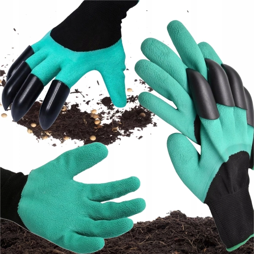 Mănuși de grădinărit cu gheare pentru săpat și plantat