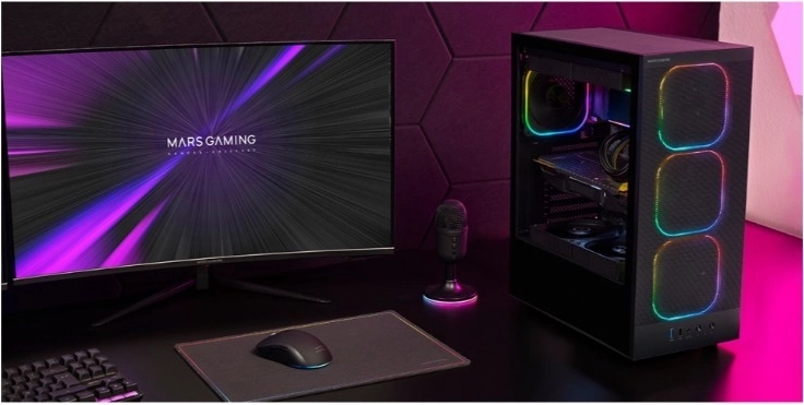 4× 120 mm ARGB Line-Glow incluse