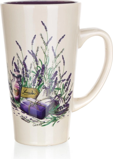 Cană ceramică Lavender 450 ml
