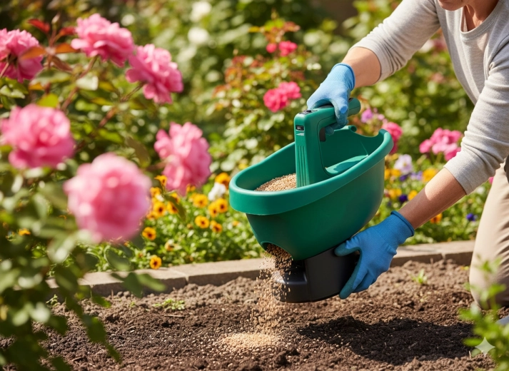 Lucru rapid și confortabil pe straturi și gazon