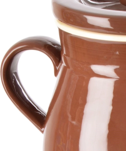 Temperatură și gust stabile datorită ceramicii glazurate