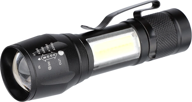 Lanternă LED metalică reîncărcabilă Solight 150 + 60 lm
