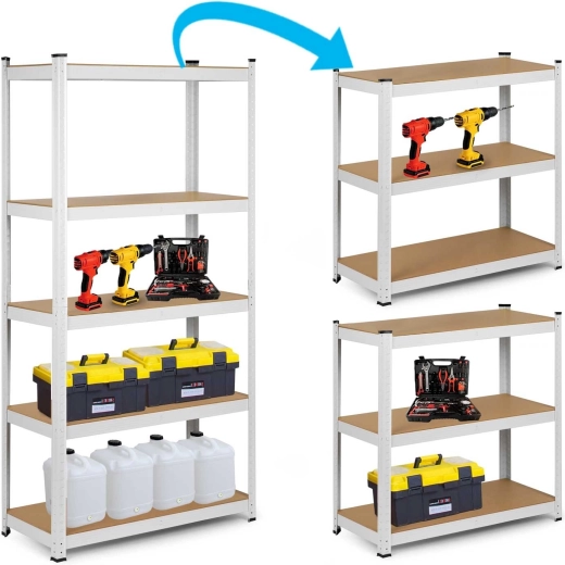 Două rafturi sau masă de lucru