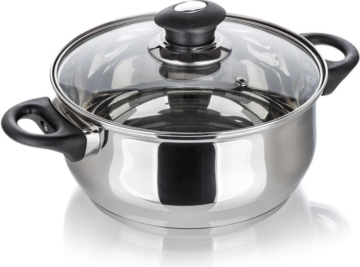 Construcție durabilă din inox lucios