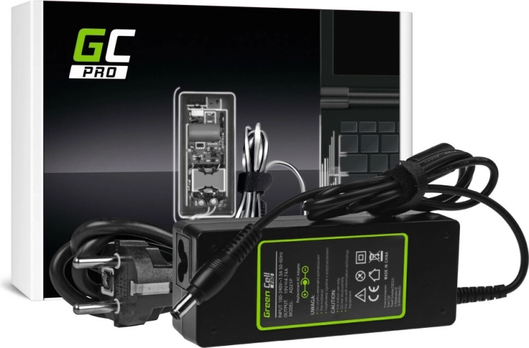 Încărcător Green Cell PRO 19V 4,74A 90W (5,5 × 3,0 mm) pentru notebookuri SAMSUNG
