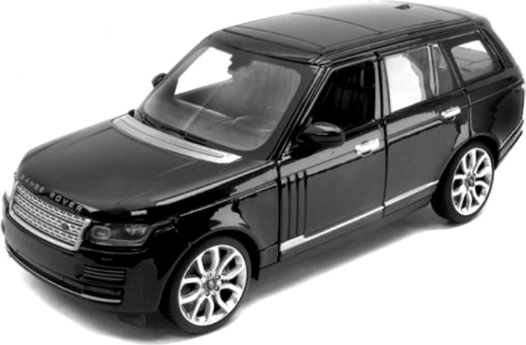Model auto Range Rover Rastar 1:24 negru - 1 bucată