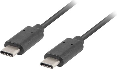 Cablu USB‑C la USB‑C 2.0, 1 m, negru