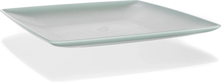 Farfurie de desert pătrată 19 × 19 cm plastic MINT Culinaria