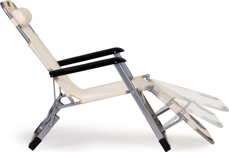 Tetieră confortabilă și suport pentru picioare în 3 trepte