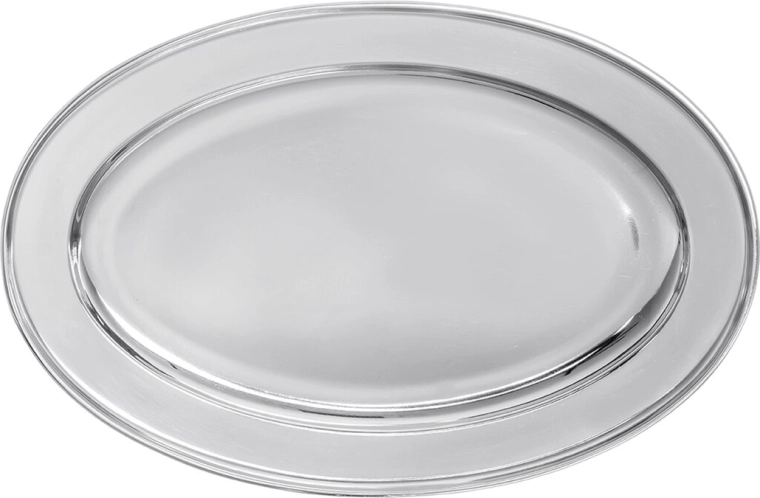 Tavă de servire din inox 34,5 × 23 cm