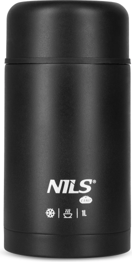 Termos pentru mâncare NILS Camp 1000 ml negru