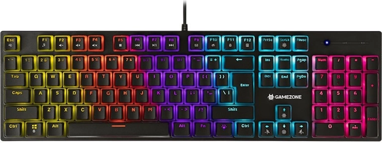 Tastatură mecanică de gaming tracer gamezone unique pudding rgb, usb