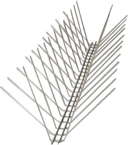 Spini de protecție anti-porumbei din oțel inoxidabil 50 × 10 cm, 40 de spine