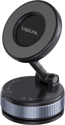 Suport magnetic pentru telefon cu ventuză și magnet puternic N52H