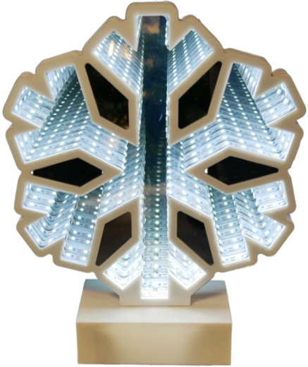 Efect impresionant de oglindă Infinity