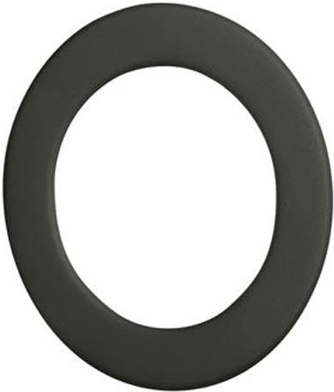 Rozetă pentru fum 150 mm, grosime 1,0 mm, negru