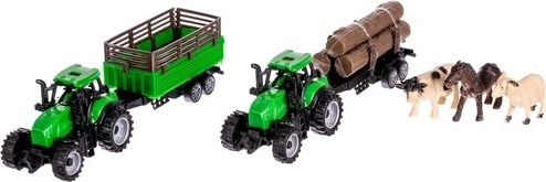 2 vehicule agricole pentru joacă plină de acțiune