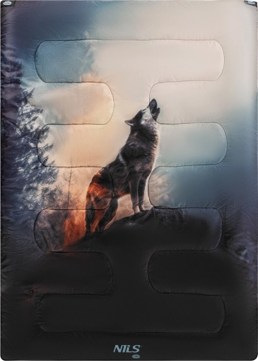 Sac de dormit NILS Camp Wolf 3‑în‑1