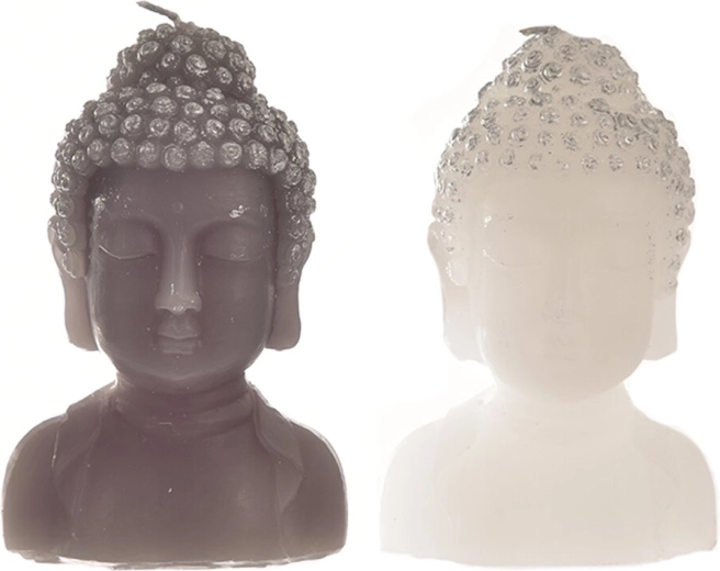 Lumânare Buddha – lumânare decorativă tip figurină 12 cm (2 variante)