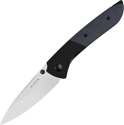 Kizer Spitfire 14C28N – aluminiu și Richlite Blue Canyon