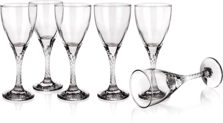 Pahare pentru vin alb 180 ml PASABAHCE TWIST, set 6 buc