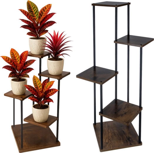 Suport pentru flori RUHHY 107 cm în stil loft