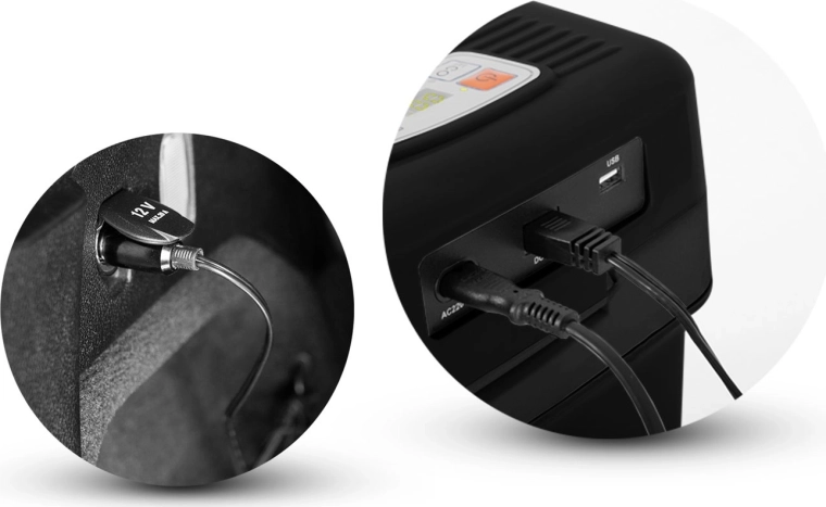 Alimentare inteligentă 12 V și 230 V + USB pentru încărcare