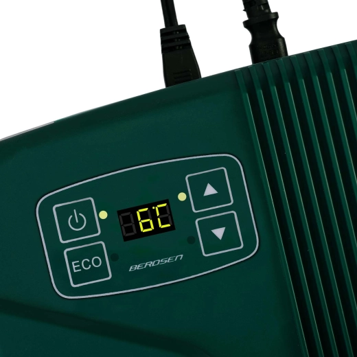 Alimentare dublă 12 V și 230 V + mod ECO